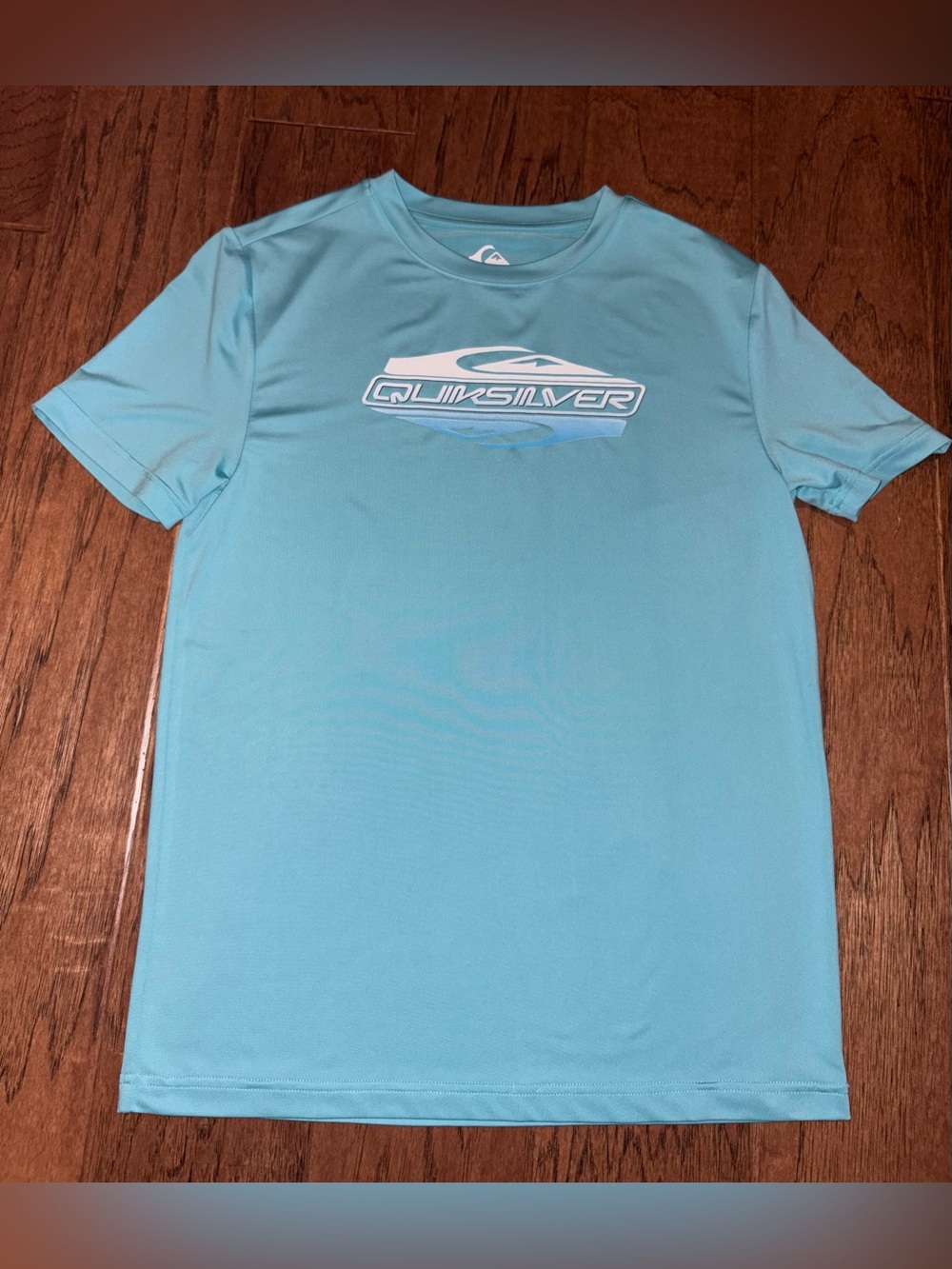 Quicksilver rash guard swim shirt youth boys size medium 10/12